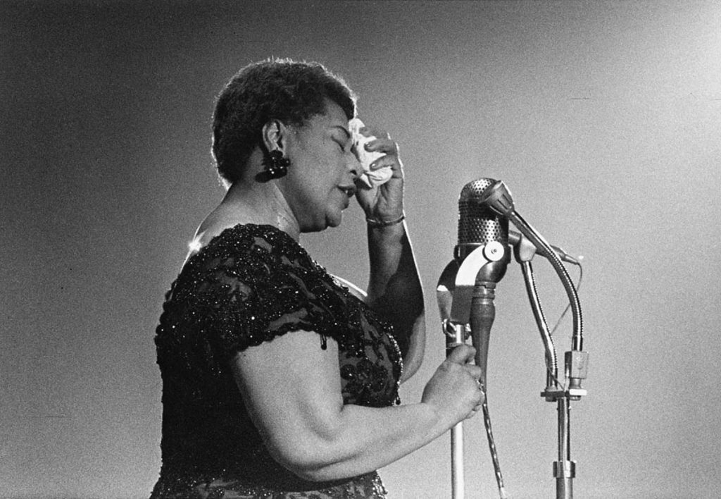 Ella Fitzgerald en concert à Amsterdam