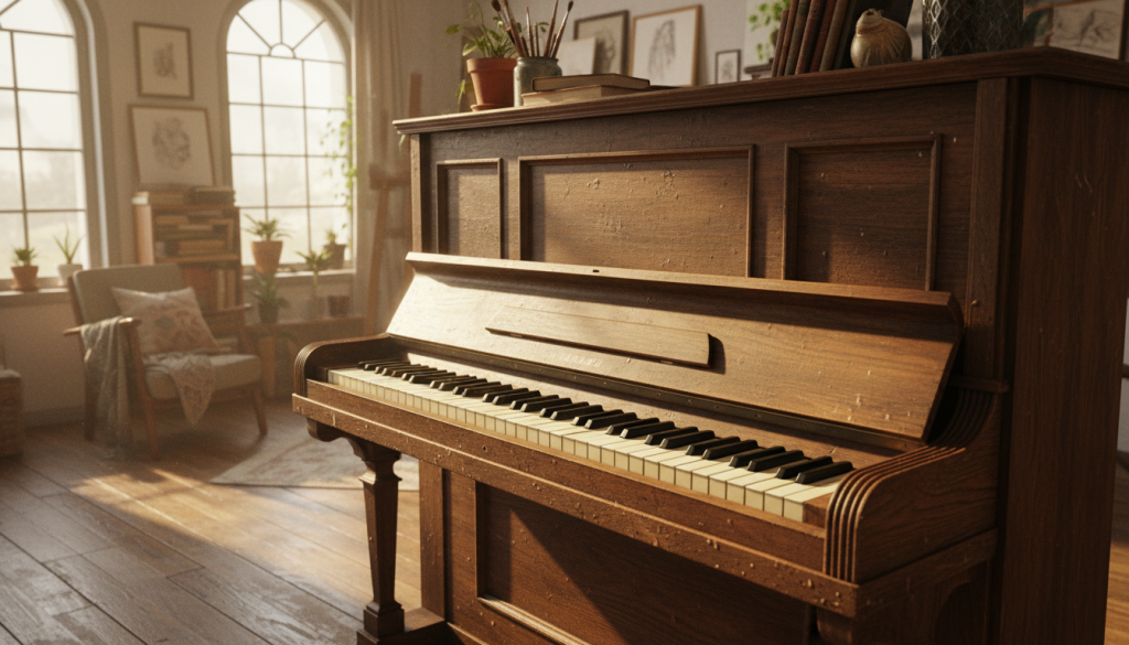 piano acoustique d'occasion